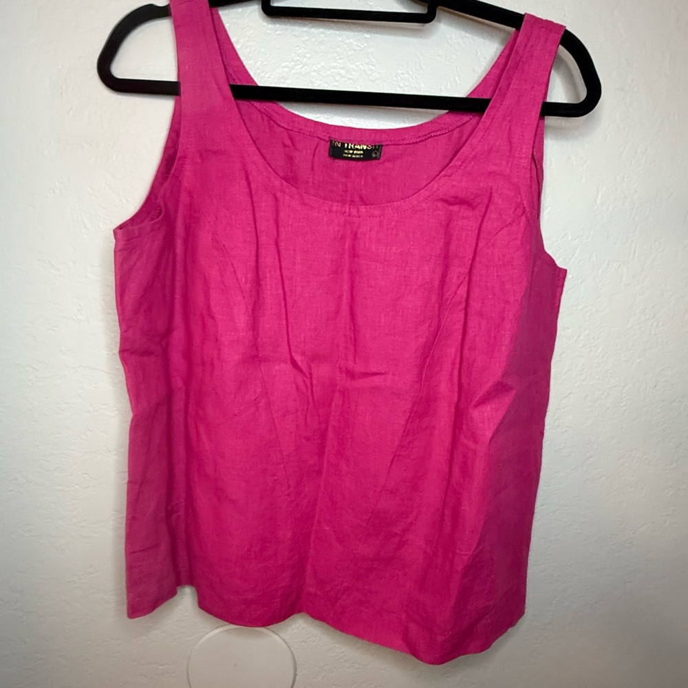 Talbots Pink Sleeveless Tank Top